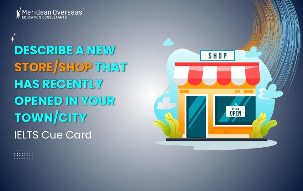 Describe a new store/shop that has recently opened in your town/city